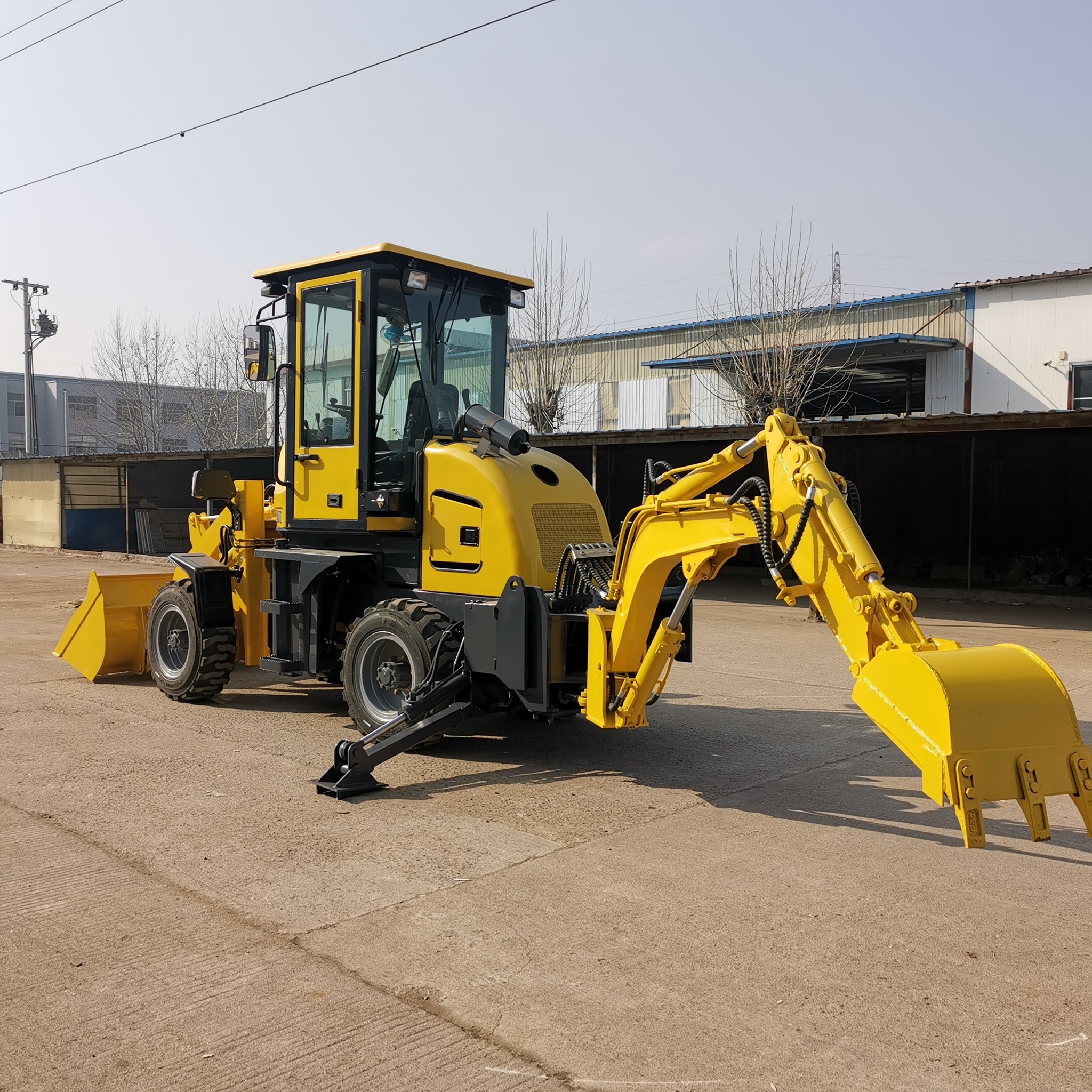 WZ08-12 mini backhoe