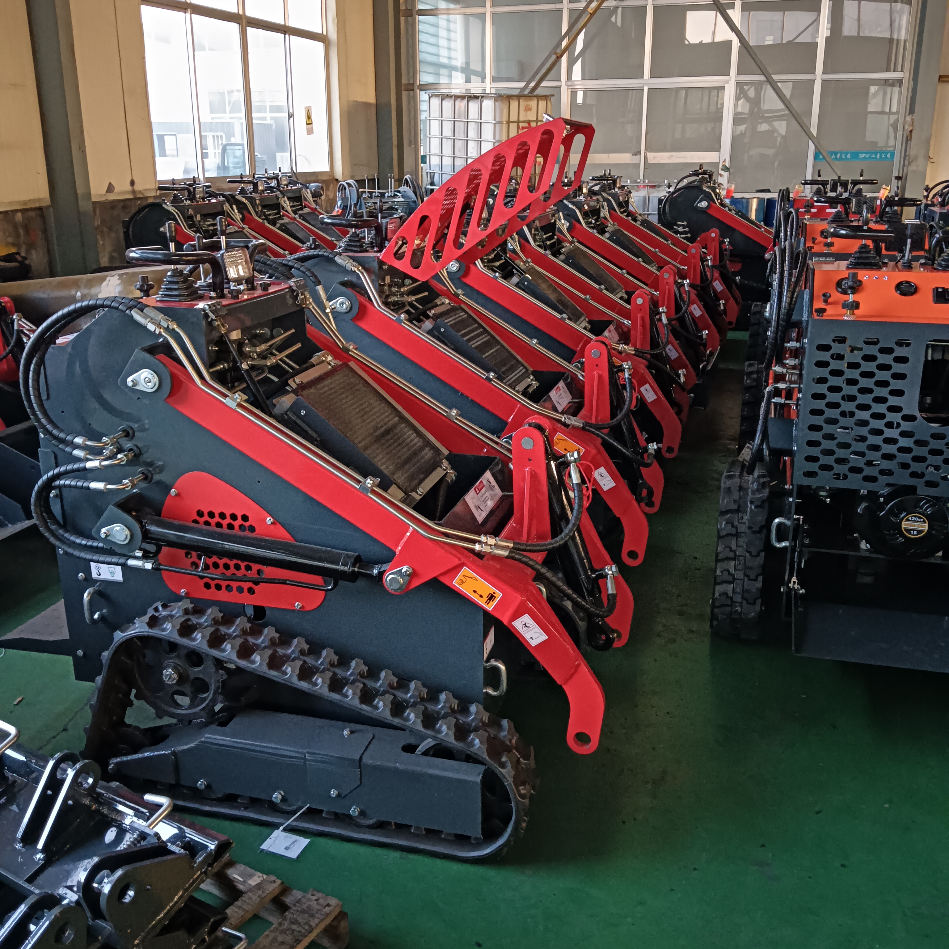 Skid steer loader factory 1